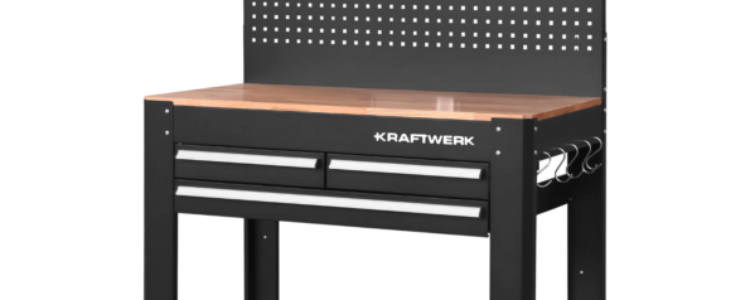 KRAFTWERK: BANCADA c/ GAVETAS E ARMÁRIO, 1.15m