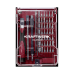 KRAFTWERK - CONJ. DE BITS COM CHAVE DE FENDA DE PRECISÃO 1/4" 45pcs