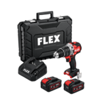 FLEX - BERBEQUIM 115 NM C/ PERCUSSÃO 18V C/ 2 BATERIAS 4Ah