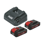KIT BATERIAS + CARREGADOR FLEX 18V – 2,5AH / 5,0AH / 8,0AH