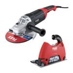 FLEX L 2200 230 + DCG AG 230 – REBARBADORA 2200W 230MM COM CARCAÇA DE ASPIRAÇÃO
