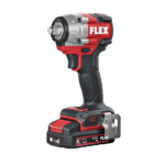 FLEX IW 1/2" 400 18.0-EC – PISTOLA DE IMPACTO 18V 600 NM C/ 2 BATERIAS 2,5AH